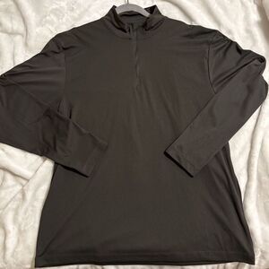 Prim + Preux Men’s L Quarter Zip Minimalist Athleisure Techwear Sportcore Top
